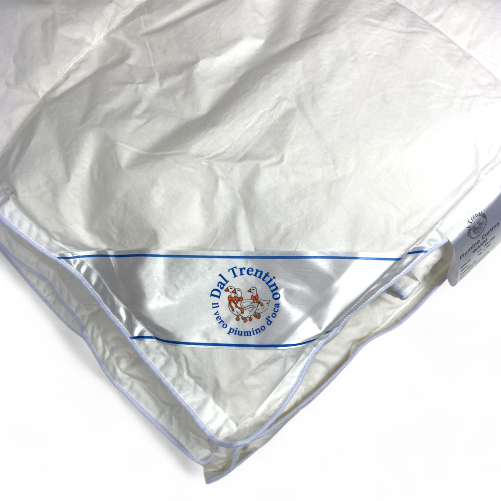 Trentino Goose Down 4 Seasons, 2 Separable Duvets, Soft, Versatile, 50% Down and 50% Goose Down, OEKO-TEX Certified