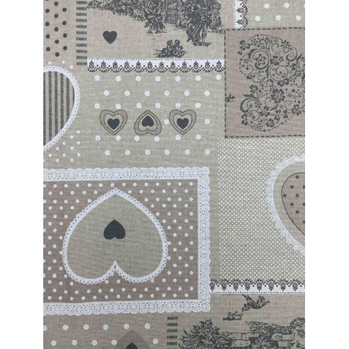 DEKOBEZUG FÜR ALLES GRAN SCARF TAGESDECKE SOFABEZUG PIGALLE STOFF BEIGE