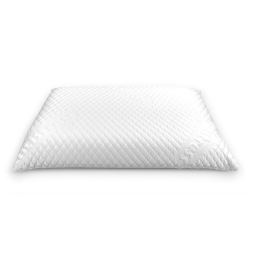 BUBBLES Memory Foam Soap Kissen - Orthopädisch, Anti-Milben, hypoallergen, abnehmbarer Bezug mit Massagebezug, 75x45 cm