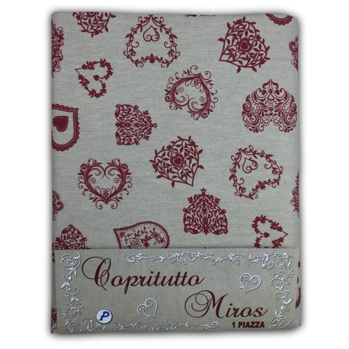 TOALLA MUEBLE Copritutto GRAN BUFANDA Colcha FUNDA DE SOFÁ Tela MIROS RED HEART