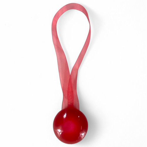Roter magnetischer Gardinenstopper "Modern" - 1 Stück, elegantes Design, super leistungsstark