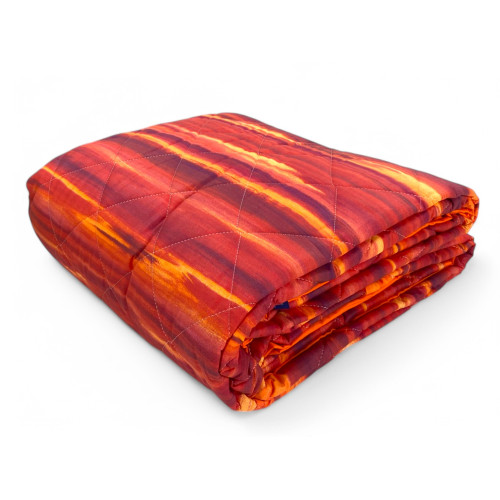 Edredón Kot Ligero Cepillado Burdeos - Edredón Primavera Verano - 100% Algodón - Hipoalergénico - Made in Italy