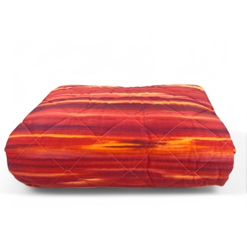 Trapuntino Leggero Kot Pennellato Bordeaux - Quilt Primaverile Estivo - Cotone 100% - Anallergico - Made in Italy