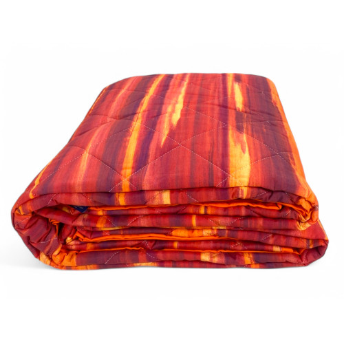 Bourgogne brossé Kot Light Quilt - Printemps Eté Quilt - 100 % Coton - Hypoallergénique - Fabriqué en Italie