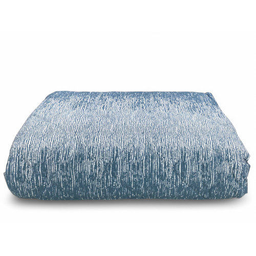 Kot Teal Bubbles Light Quilt - Spring Summer Quilt - 100% Cotton - Hypoallergenic - Made in Italy