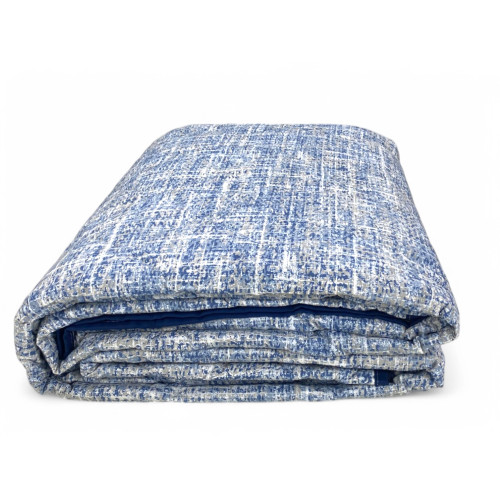 Edredón Kot Coco Azul Claro - Edredón Primavera Verano - 100% Algodón - Hipoalergénico - Made in Italy