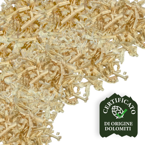 Trucioli di Pino Cembro - Cirmolo delle Dolomiti - 100% Naturali e Certificati - Profumati e Purificanti per Cuscini e Sacchetti