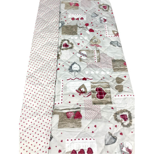 TYROLEAN QUILTED BEDSPREAD HOLLY