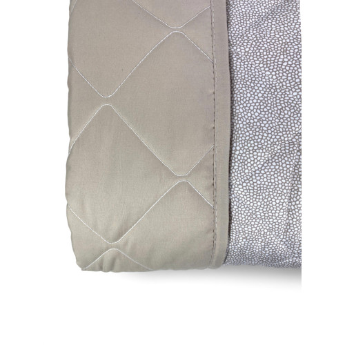 Beige Boy Quilt – Zwischensaison, weiche Mikrofaser – Made in Italy