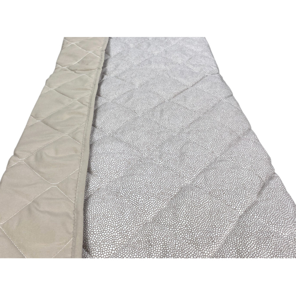 Beige Boy Quilt – Zwischensaison, weiche Mikrofaser – Made in Italy