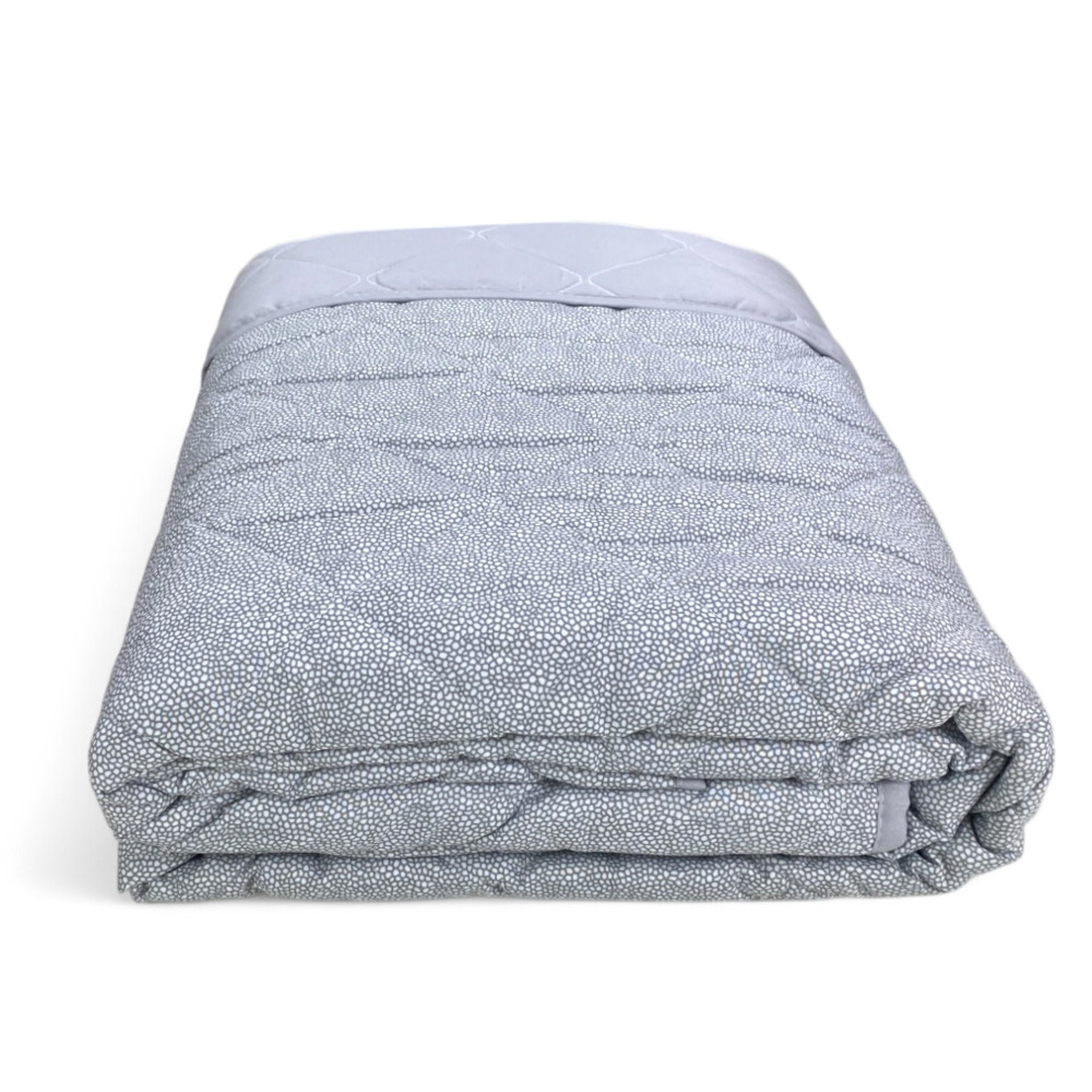 Trapuntino Fiocco – Copriletto Trapuntato Boy Grigio – Mezza Stagione, Microfibra Morbida – Made in Italy