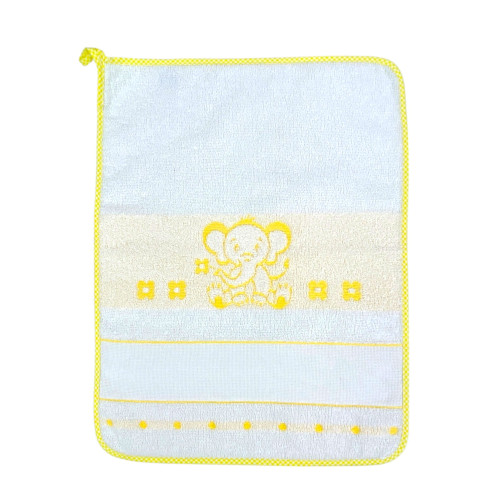 SET 3 TOWELS KINDERGARTEN GIRL POPPY © CM. 40x55 pure cotton FEMALE with AIDA canvas to be embroidered