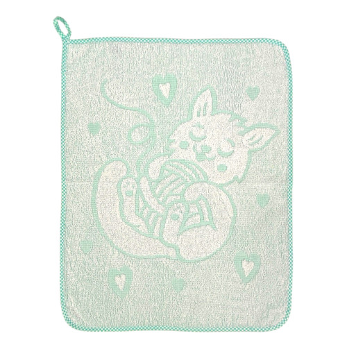 SET 3 TOWELS KINDERGARTEN GIRL JACK © cm. 40x55 pure cotton FEMALE