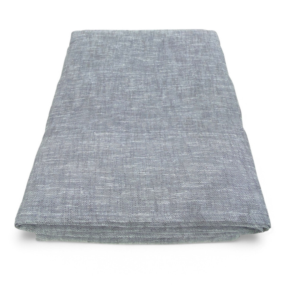 Tenda Simply 2.0 Grigia - 200x300 cm Effetto Lino - con Fettuccia per Bastoni o Binari - Tinta Unita Elegante