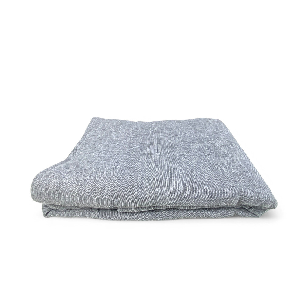 Tenda Simply 2.0 Grigia - 200x300 cm Effetto Lino - con Fettuccia per Bastoni o Binari - Tinta Unita Elegante