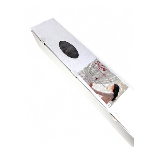 Cortina de chenilla marrón puff - Protección contra insectos, semitransparente, fácil de montar - Polipropileno 100% reciclable