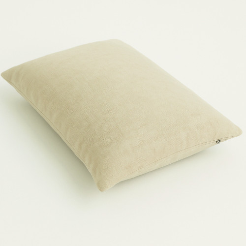 Oreiller en pin cembro du Tyrol du Sud 50x80 - Oreiller en pin cembro naturel Deep Sleep - réglable, coton brut, relax