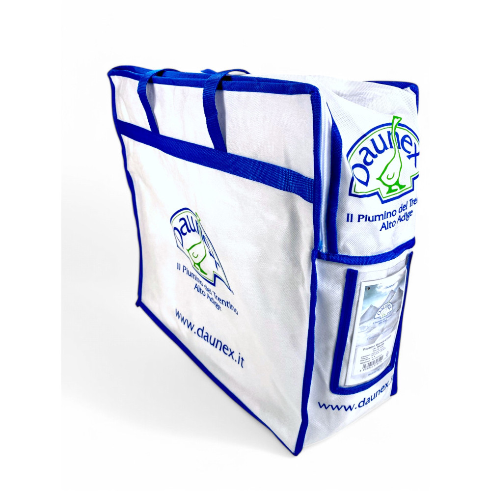 Piumino BORMIO Light by Daunex - Mezza Stagione, 100% Piumino Oca, Cotone Bianco, Filling Power 650, Made in Italy