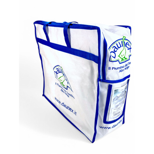 Piumino BORMIO Light by Daunex - Mezza Stagione, 100% Piumino Oca, Cotone Bianco, Filling Power 650, Made in Italy