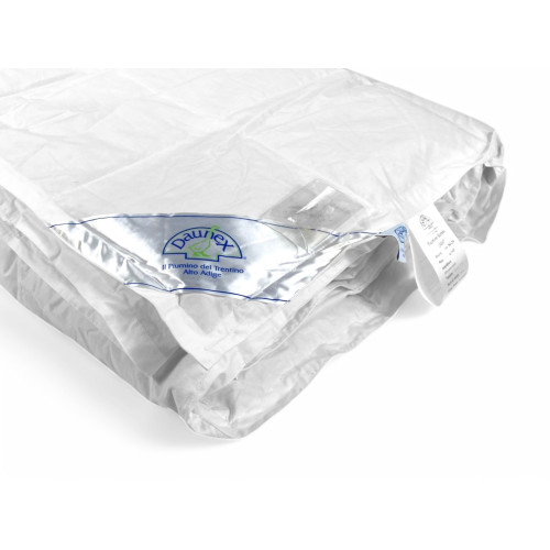 Piumino BORMIO Light by Daunex - Mezza Stagione, 100% Piumino Oca, Cotone Bianco, Filling Power 650, Made in Italy