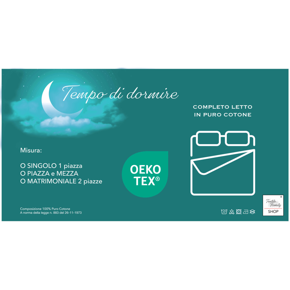 MAXI Doppellaken Set - Korallenmuster - 100% Baumwolle - Frisches und modernes Design