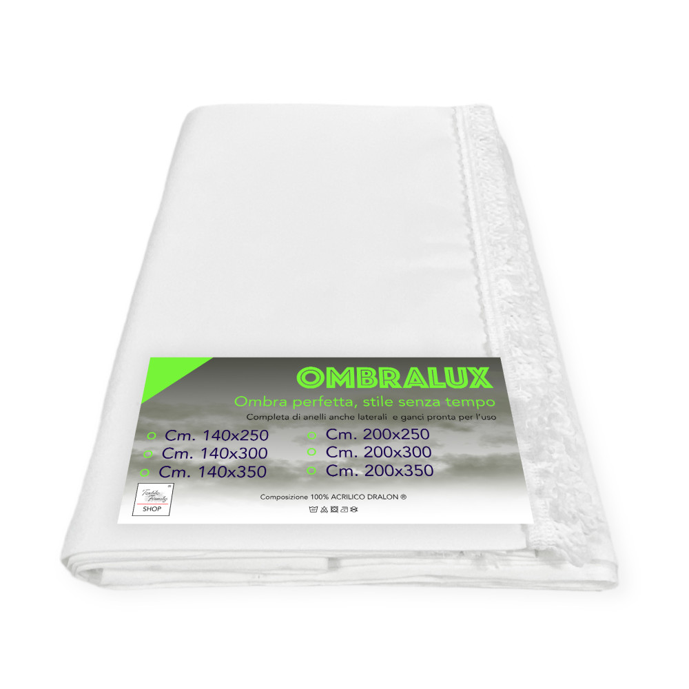 Extra quality solid white awning Extra quality solid white awning