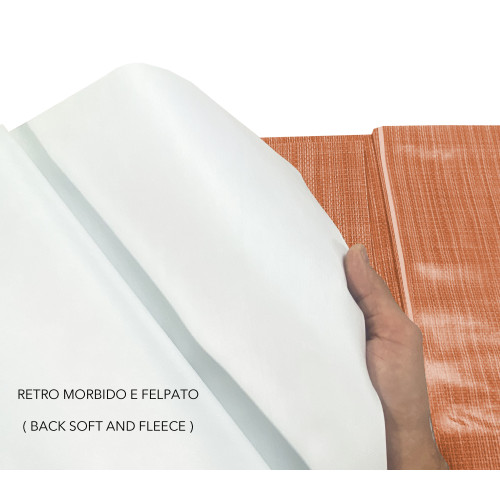 LIMA Orange tablecloth packaging – Made in Italy PVC and TNT product
