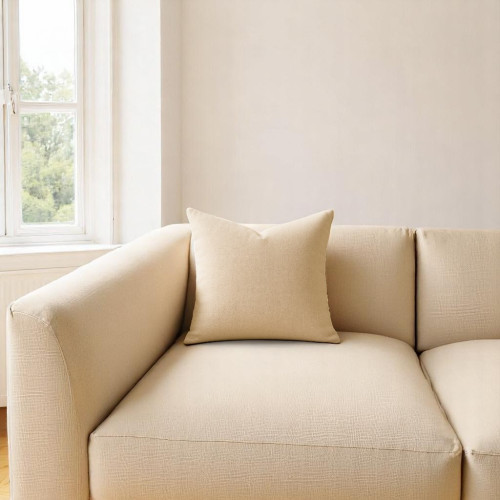 Dolomiti Swiss Pine Cushion - Relaxing Natural Scent - Raw Cotton - For Sofa, Bed, Travel - Made in Italy