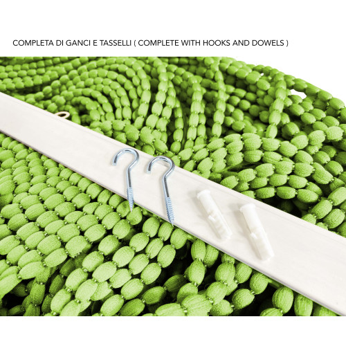 copy of Tenda Mariel Soffice a Perline in Stoffa Anti Insetti e Antirumore - Modificabile - Colore Ruggine