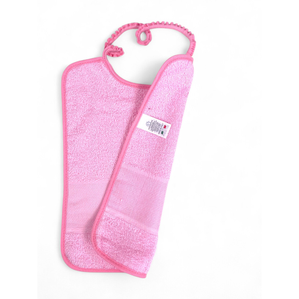 Ensemble de jardin d’enfants nuage en pur coton avec toile AIDA à broder - sac + bavoir + serviette