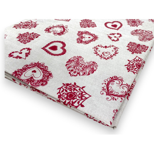 RED HEART MIROS sheet set in pure cotton TYROLEAN style