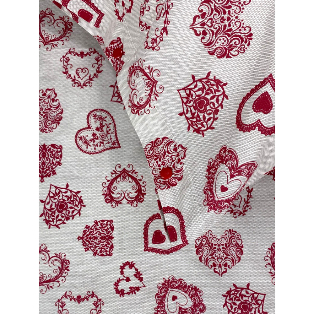 RED HEART MIROS sheet set in pure cotton TYROLEAN style