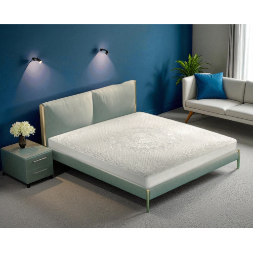 BARRE TRANSVERSALE DE COUVERTURE, DE LA MOUSSE, EN PUR COTON TEX FAMILLE