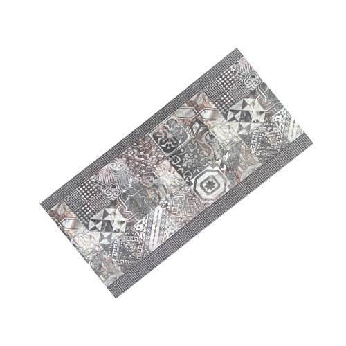 ALFOMBRA Corredor de cocina Corredor antideslizante MAIOLICA GRIS fabricado en Italia