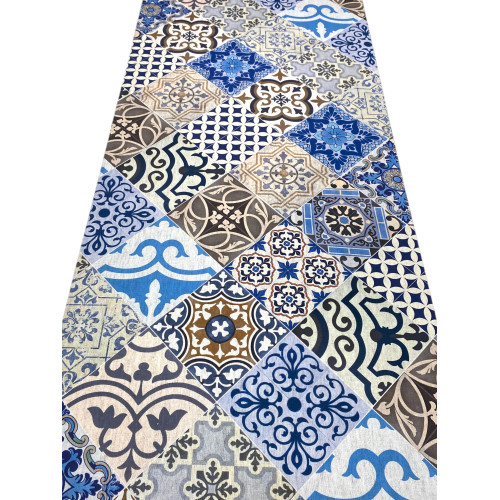 RUG Kitchen Runner Non-slip runner MAIOLICA MARE made in Italy