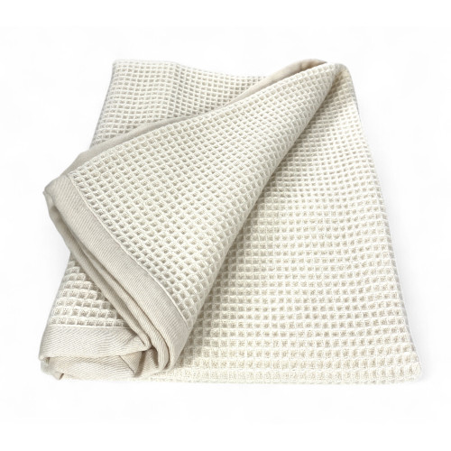 Coperta baby lana Merino & Kashmir nido d’ape – anti-pilling, Made in Italy, per culla navicella carrozzina lettino