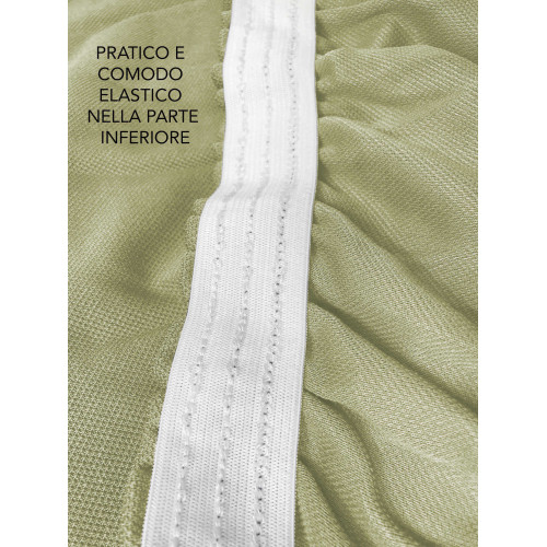 COPRIDIVANO Universale elasticizzato ROMA antimacchia BEIGE