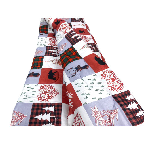 copy of QUILT BEIGE Dotted Bow © Winter duvet made in Italy