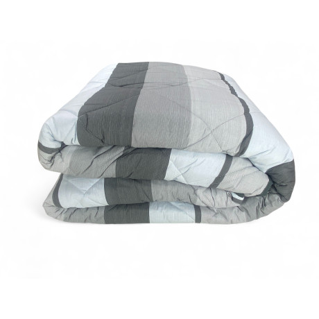 Kot Riga Graue Tagesdecke - Ideal für Doppel-, Queensize- und Einzelbetten.