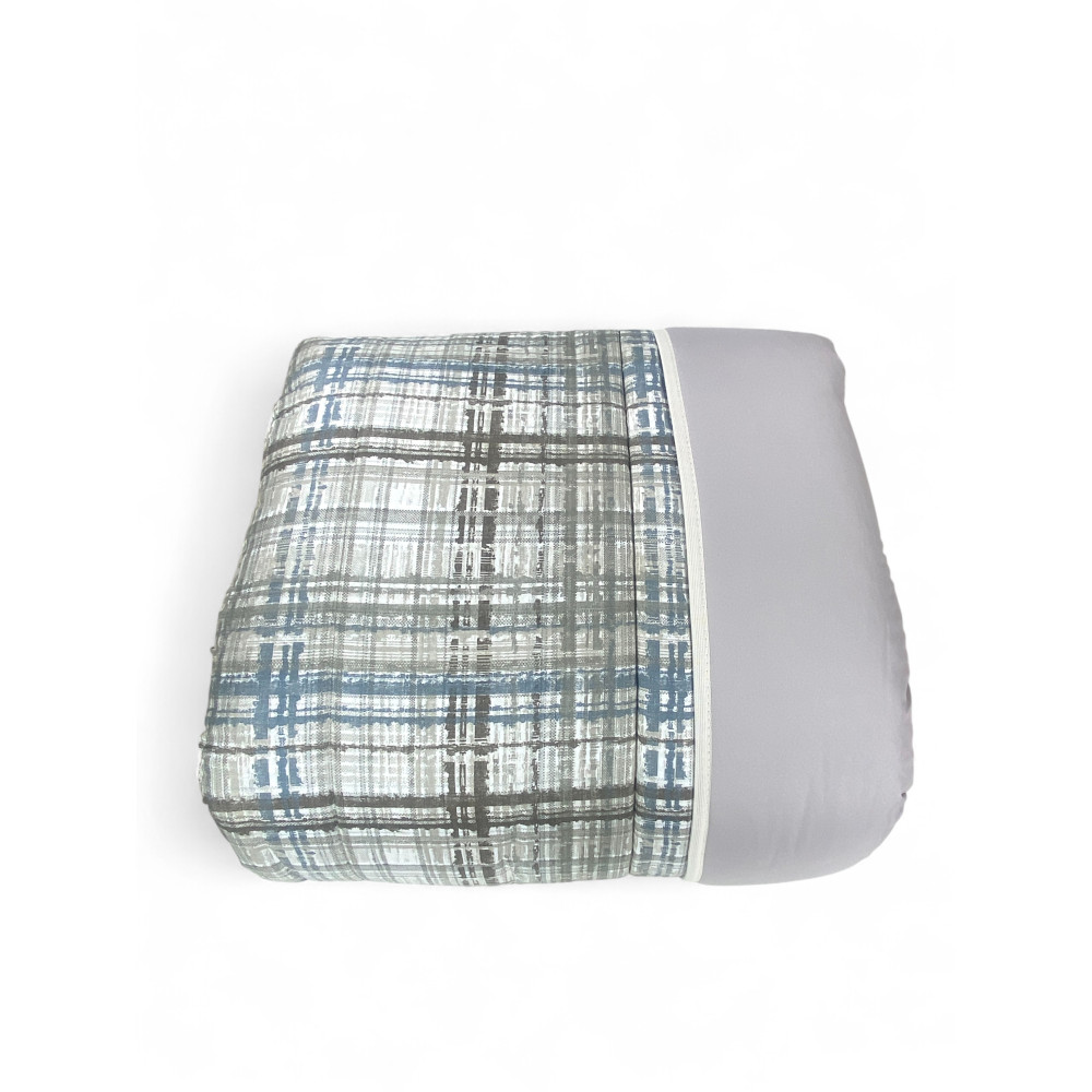 copy of BAROQUE BOW © QUILT Winter Duvet Grey made in Italy