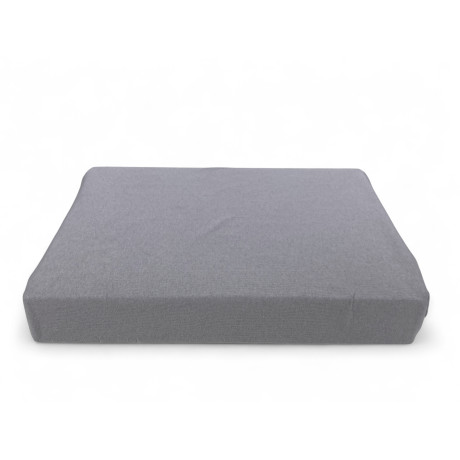 Sábana debajo de Adatpo Jersey Grey en 100% algodón elástico, banda alta H30 cm