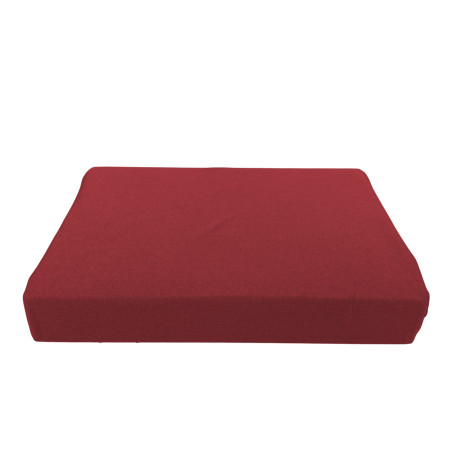 Sábana bajera Adatpo Jersey Burdeos en 100% algodón elástico, banda alta H30 cm
