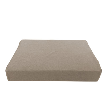 Sábana bajera de jersey topo 100% algodón elástico, banda alta H30 cm