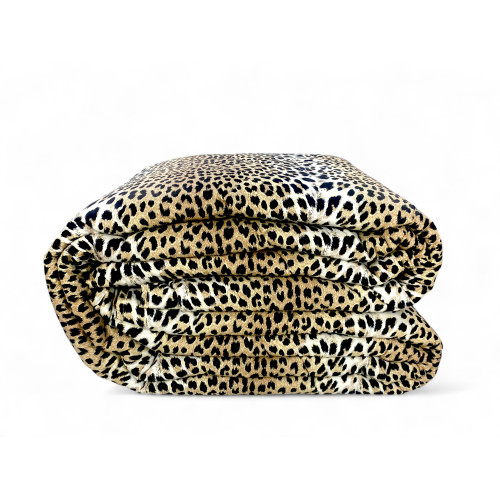 copy of Kot Riga Grey Quilt - Winter Pure Cotton Bedspread - Made in Italy, Hypoallergenic Padding