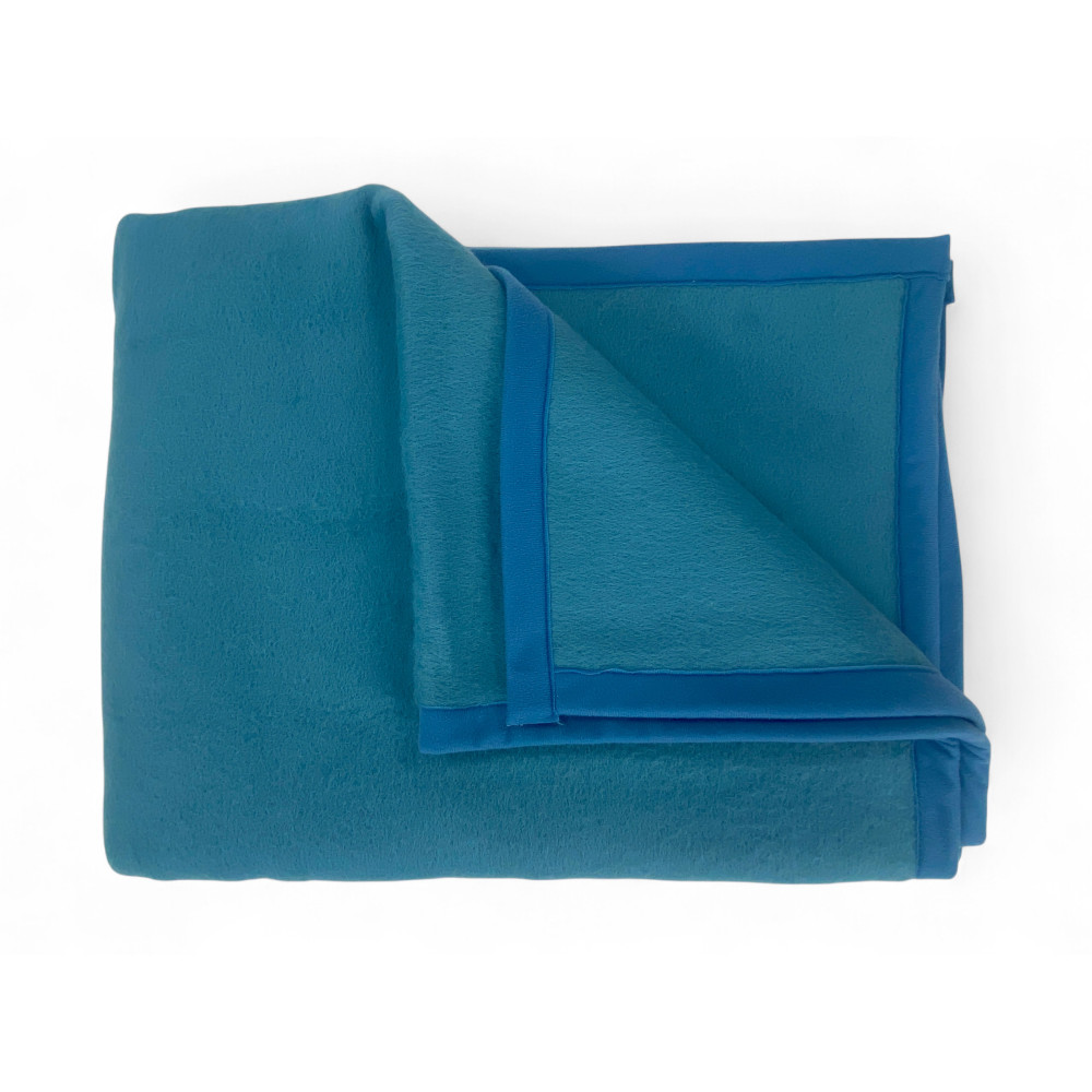 Couverture ignifuge pour enfants de maternelle « FIREPROOF 2.0 BABY » - Berceau et lit bébé 100 % acrylique ignifuge - Fabriqué