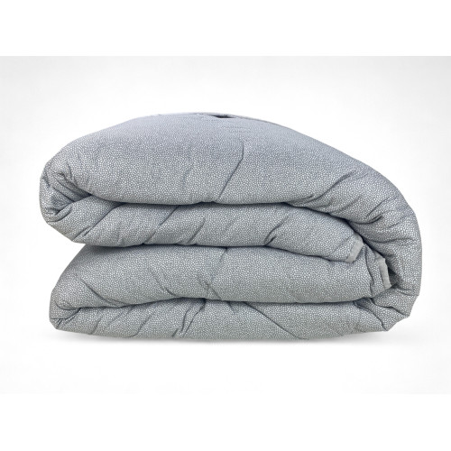 QUILT KOT © dis. BOY GRIS MADE IN ITALY puro ALGODÓN