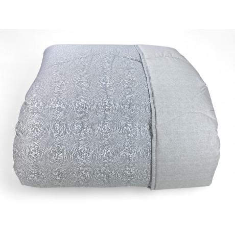 QUILT KOT © dis. BOY GRIS MADE IN ITALY puro ALGODÓN