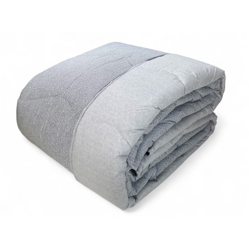 QUILT KOT © BOY gris, FABRIQUÉ EN ITALIE, en pur COTON