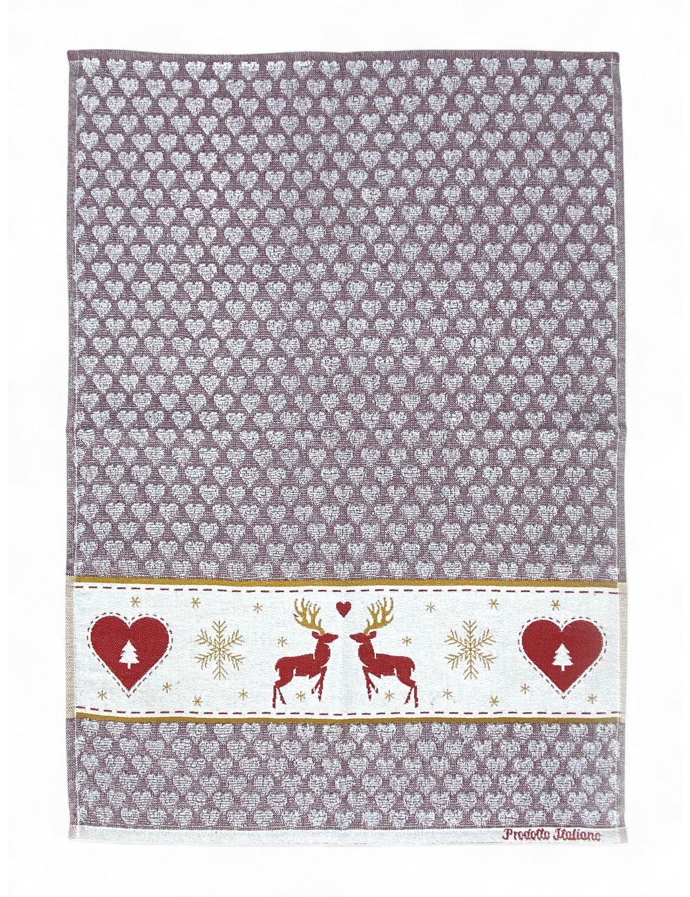 copy of Set mit 6 Baumwoll-Küchentüchern - mehrfarbige Schwamm-Küchentücher - handgemachte Küchentücher Made in Italy - 50x70cm