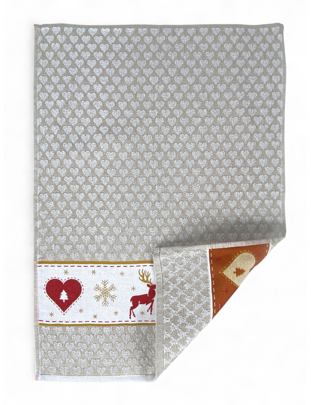 copy of Set mit 6 Baumwoll-Küchentüchern - mehrfarbige Schwamm-Küchentücher - handgemachte Küchentücher Made in Italy - 50x70cm